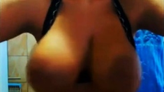 Increibles tetas naturales en skype