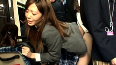 Japanese group sex with pussy licking and fucking