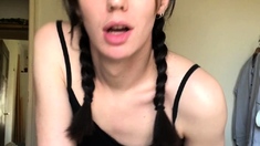 Solo webcam tranny masturbation