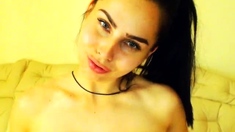Leann amateur beautiful brunette with big boobs