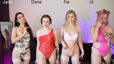 College Amateur Girls Throw Group Sex Party