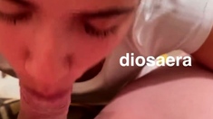 Cute amateur teen blowjob on sex dating webcam