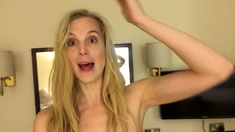 Chubby blonde brianna solo masturbation