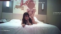 Amateur Asian does doggystyle with boyfriend