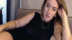 Horny amateur web cam teen girl takes a toy deep inside