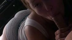 Hot amateur teen blowjob and facial HD video