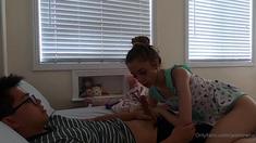 Big ass teen casey cumz rides big cock