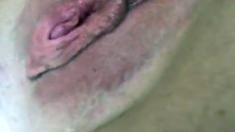 Close up cock jerking solo