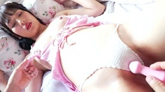 Asian japanese teen with outdoors