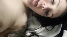 Brunette Solo Webcam Masturbation