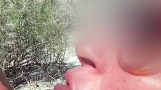 Brunette hookup amateur blowjob and dirtytalk sexdate