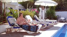 Teen girl shows off and masturbates in hot homemade solo