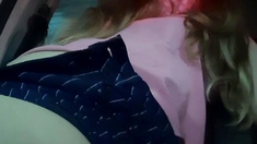 Busty Czech amateur fucks outdoor in public