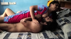 Malayali step mother hot sex with step son while step son