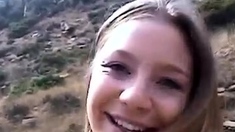 Hot amateur teen blowjob and facial HD video