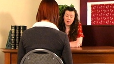 Kinky Amateur Lesbian Spanking Party