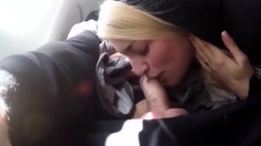 Blowjob On An Airline