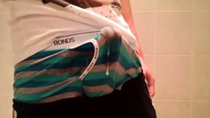 underwear cum