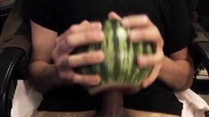 Fucking a Watermelon