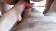 Cogiendo nalguitas del hijo de la senora de la limpieza.
